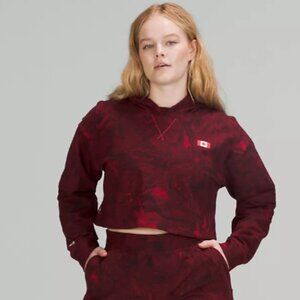 Team Canada All Yours Cropped Hoodie COC Logo